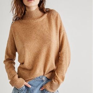 Free People Poppy Cashmere Turtleneck